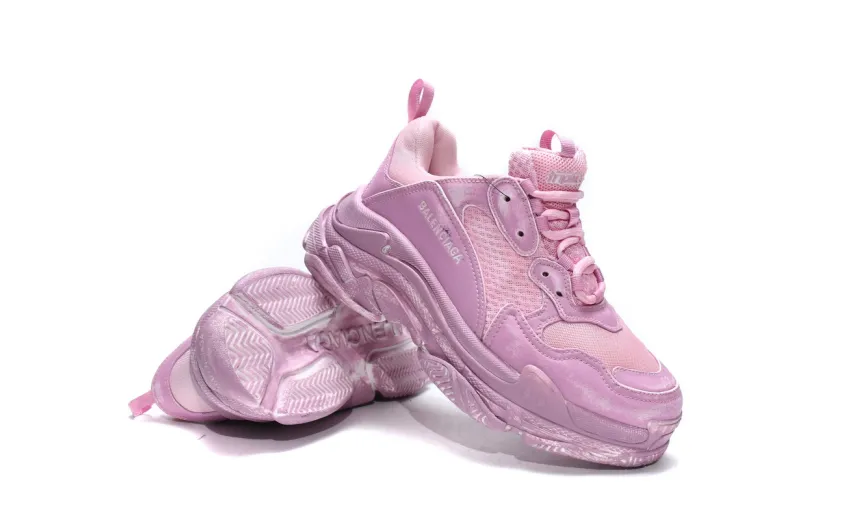  Balenciaga Triple S Pink 524039 W3CN3 5000