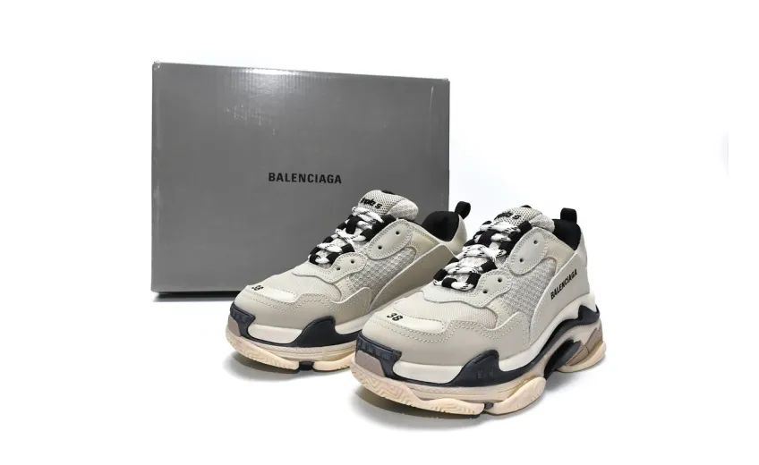 Balenciaga Triple S Vanilla Color 536737 W09O6 9787