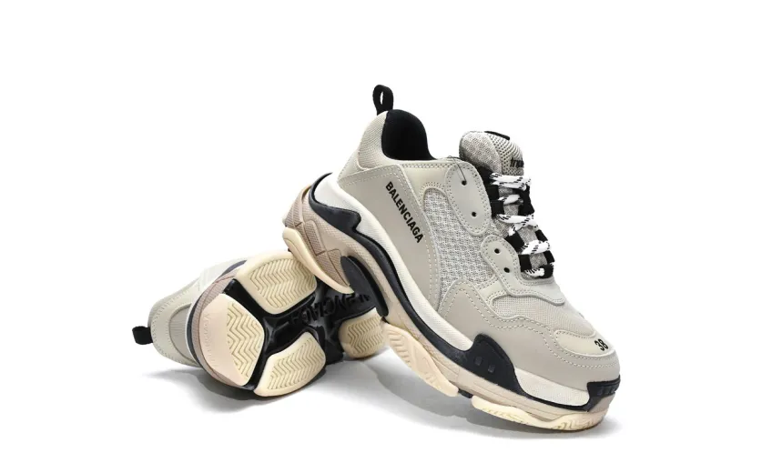  Balenciaga Triple S Vanilla Color 536737 W09O6 9787
