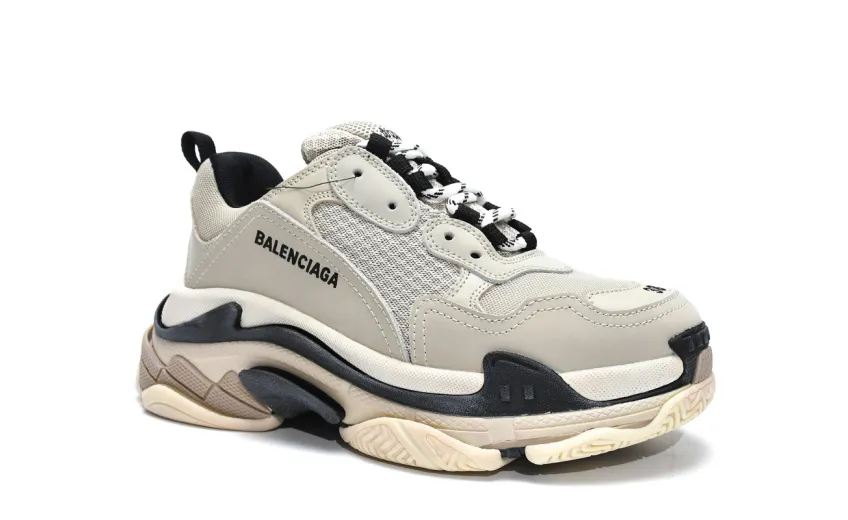  Balenciaga Triple S Vanilla Color 536737 W09O6 9787