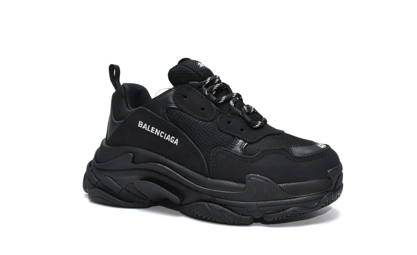  Balenciaga Triple S Black 541624 W0901 1000