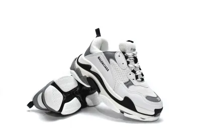  Balenciaga Triple S White Grey 536737 W09O1 9089 02