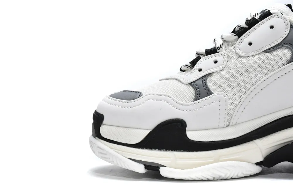  Balenciaga Triple S White Grey 536737 W09O1 9089