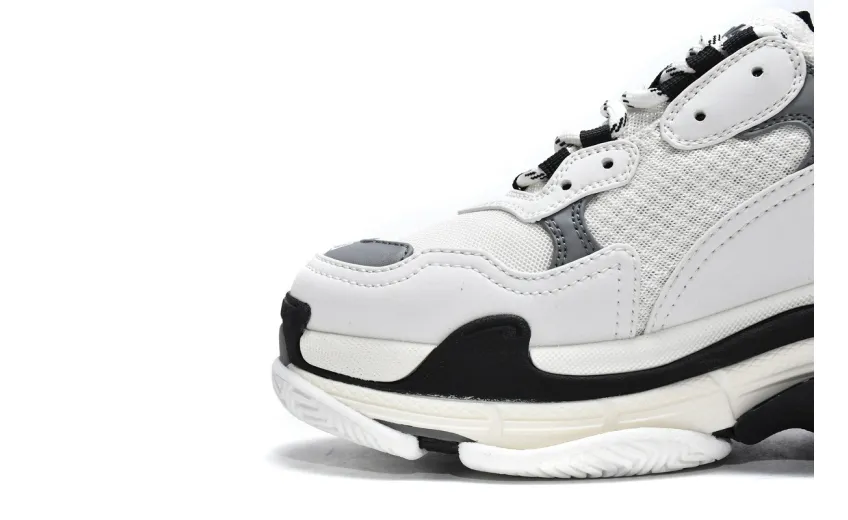  Balenciaga Triple S White Grey 536737 W09O1 9089