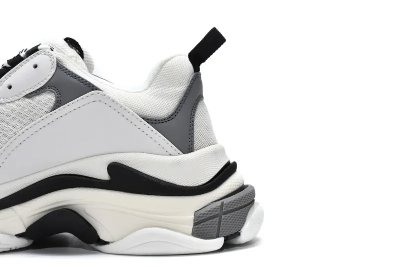  Balenciaga Triple S White Grey 536737 W09O1 9089