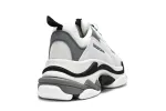  Balenciaga Triple S White Grey 536737 W09O1 9089