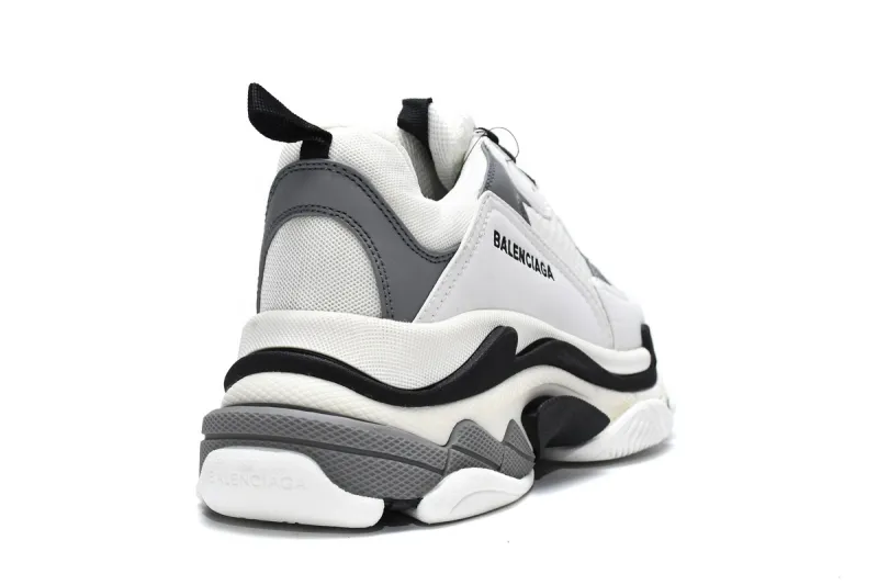  Balenciaga Triple S White Grey 536737 W09O1 9089