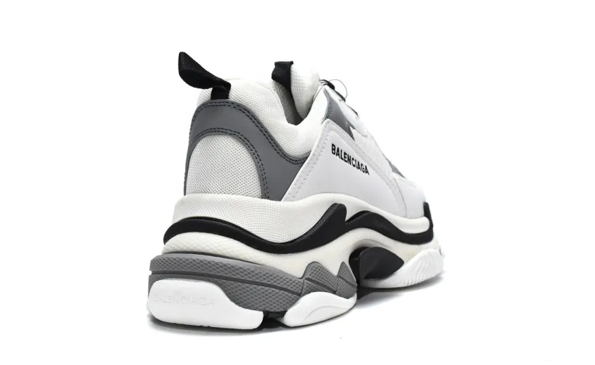  Balenciaga Triple S White Grey 536737 W09O1 9089