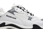  Balenciaga Triple S White Grey 536737 W09O1 9089