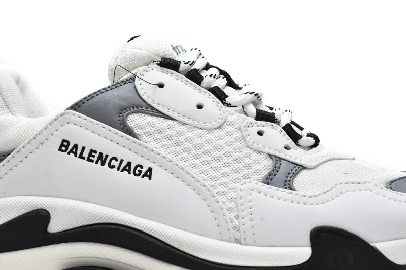  Balenciaga Triple S White Grey 536737 W09O1 9089