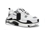  Balenciaga Triple S White Grey 536737 W09O1 9089