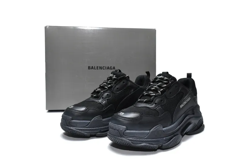  Balenciaga Triple S Black 512176 W0901 1000