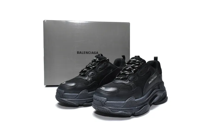  Balenciaga Triple S Black 512176 W0901 1000
