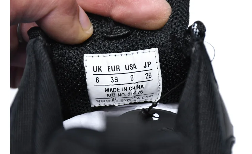  Balenciaga Triple S Black 512176 W0901 1000