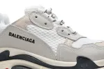  Balenciaga Triple S White Dark Grey Red 524037 W09E1 9000