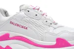  Balenciaga Triple S White Peach Red 536737 W2CA3 3890