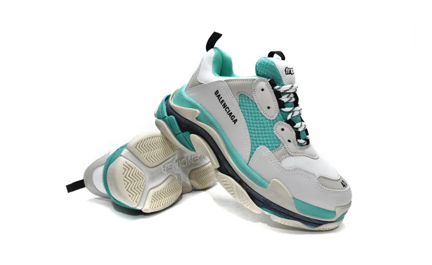  Balenciaga Triple S Mint Green 524039 W09E1 9878