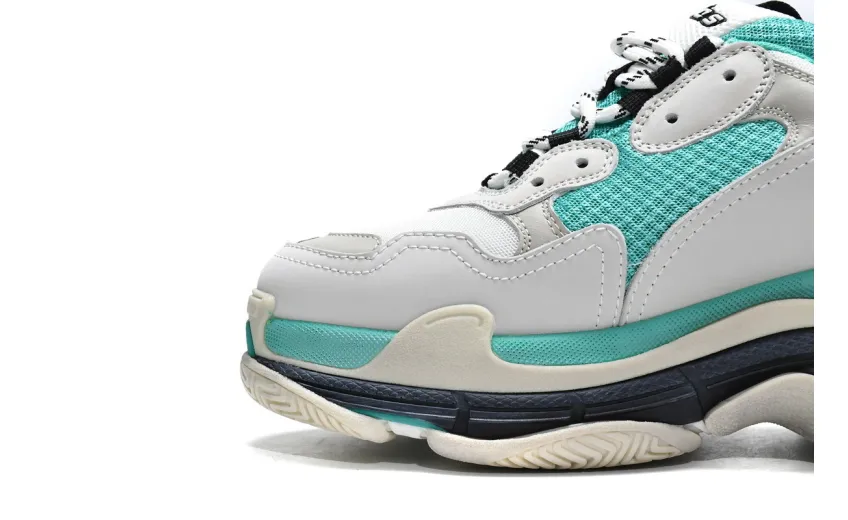  Balenciaga Triple S Mint Green 524039 W09E1 9878