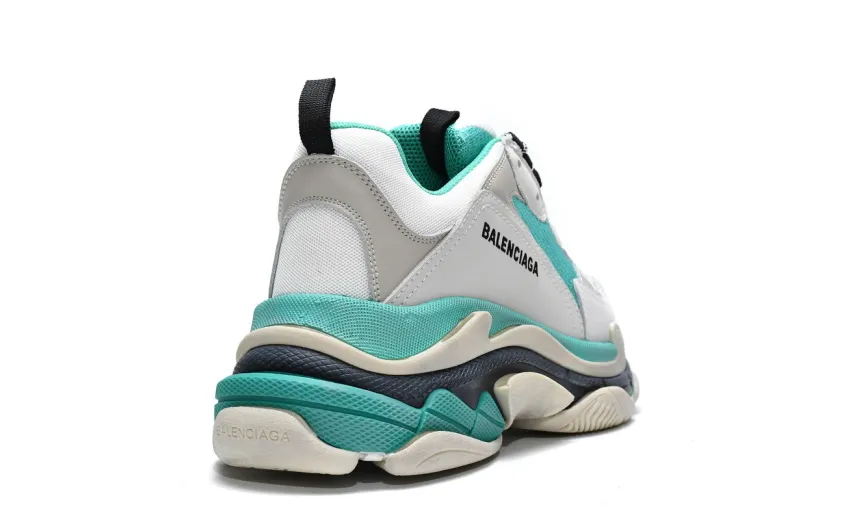  Balenciaga Triple S Mint Green 524039 W09E1 9878