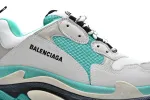  Balenciaga Triple S Mint Green 524039 W09E1 9878