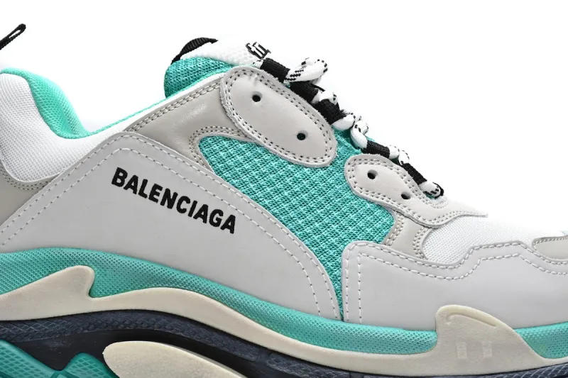  Balenciaga Triple S Mint Green 524039 W09E1 9878