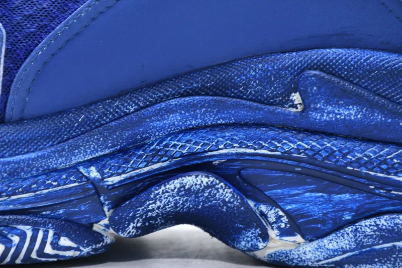  Balenciaga Triple S Blue 536737 W3CN3 4900