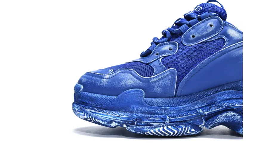  Balenciaga Triple S Blue 536737 W3CN3 4900