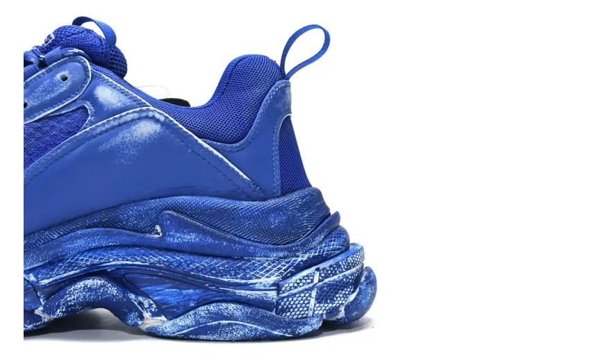  Balenciaga Triple S Blue 536737 W3CN3 4900