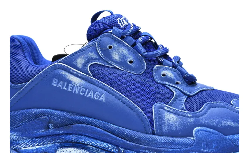  Balenciaga Triple S Blue 536737 W3CN3 4900