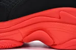  Balenciaga Triple S Black Dark Red 536737 W2FZ1 1060
