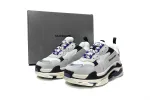  Balenciaga Triple S White Dark Blue 534217 W09E1 9000