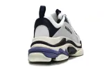  Balenciaga Triple S White Dark Blue 534217 W09E1 9000