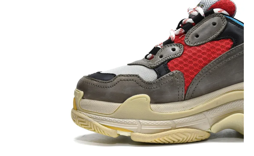  Balenciaga Triple S Blue Red 533883 W09O2 4365