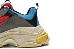  Balenciaga Triple S Blue Red 533883 W09O2 4365