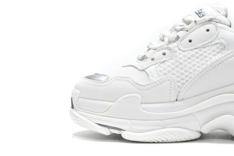  Balenciaga Triple S White Silver 524039 W2FS4 1200 