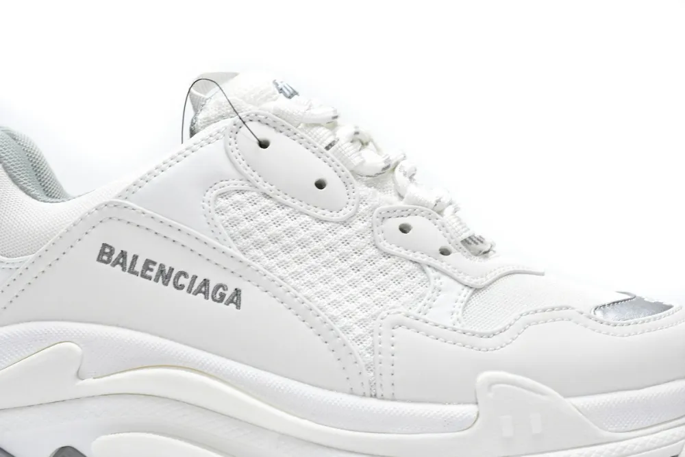  Balenciaga Triple S White Silver 524039 W2FS4 1200 