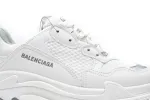 Balenciaga Triple S White Silver 524039 W2FS4 1200 
