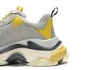  Balenciaga Triple S Grey Yellow 524037 W0E1 9000