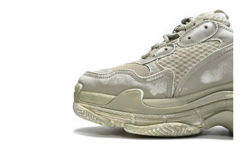  Balenciaga Triple S Beige 536737 W3CN3 9700