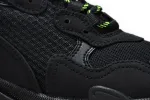  Balenciaga Triple S Black Green 544355 W09ON 1045
