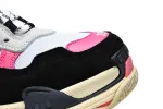  Balenciaga Triple S Black Pink 524039 W09O6 5671