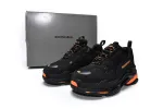  Balenciaga Triple S Black Orange 536737 W2FA1 9188