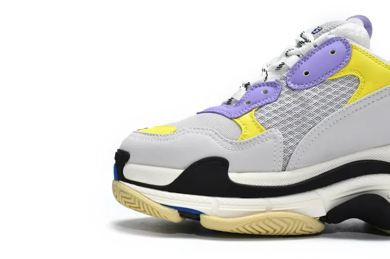  Balenciaga Triple S Black Grey Blue 524039 W09OH 8081
