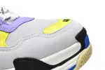  Balenciaga Triple S Black Grey Blue 524039 W09OH 8081