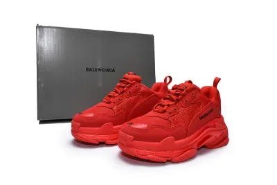  Balenciaga Triple S Dark Red 536737 W2FA1 9012  01