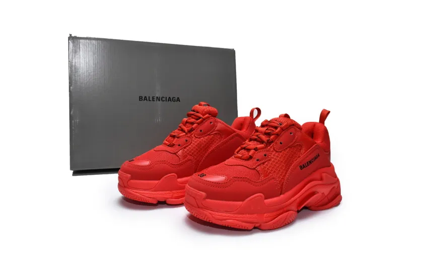  Balenciaga Triple S Dark Red 536737 W2FA1 9012 