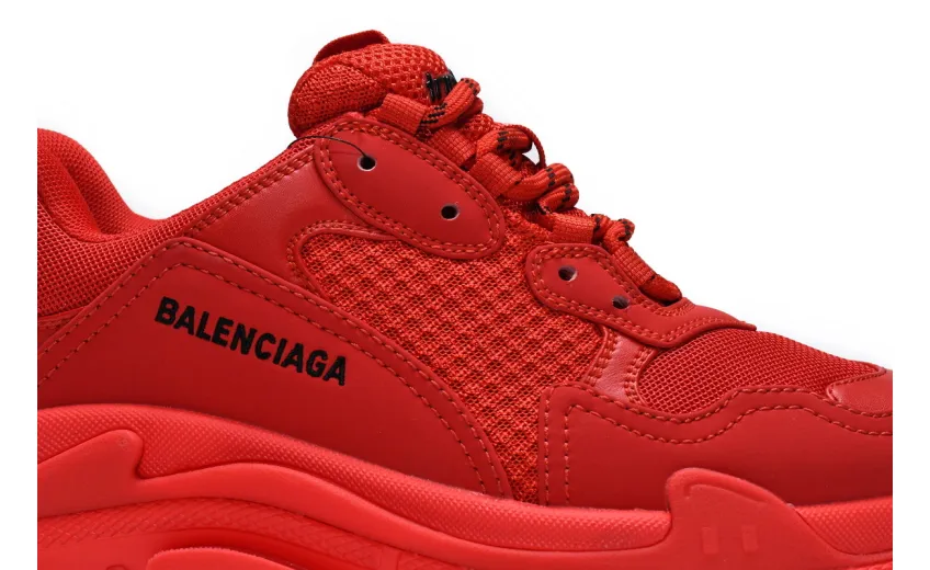  Balenciaga Triple S Dark Red 536737 W2FA1 9012 