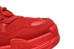  Balenciaga Triple S Dark Red 536737 W2FA1 9012 