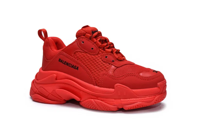  Balenciaga Triple S Dark Red 536737 W2FA1 9012 
