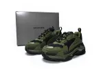  Balenciaga Triple S Army Green 536737 W09O6 9888